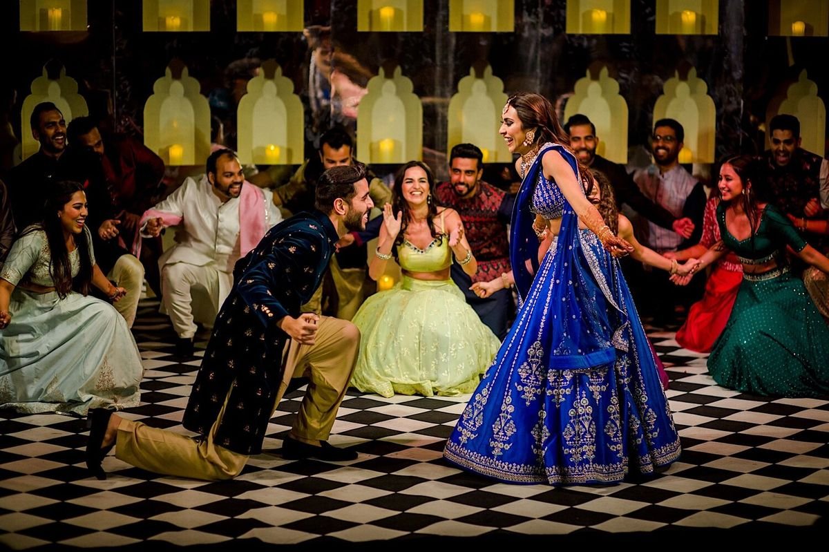 Modern Mehndi Dance Choreography