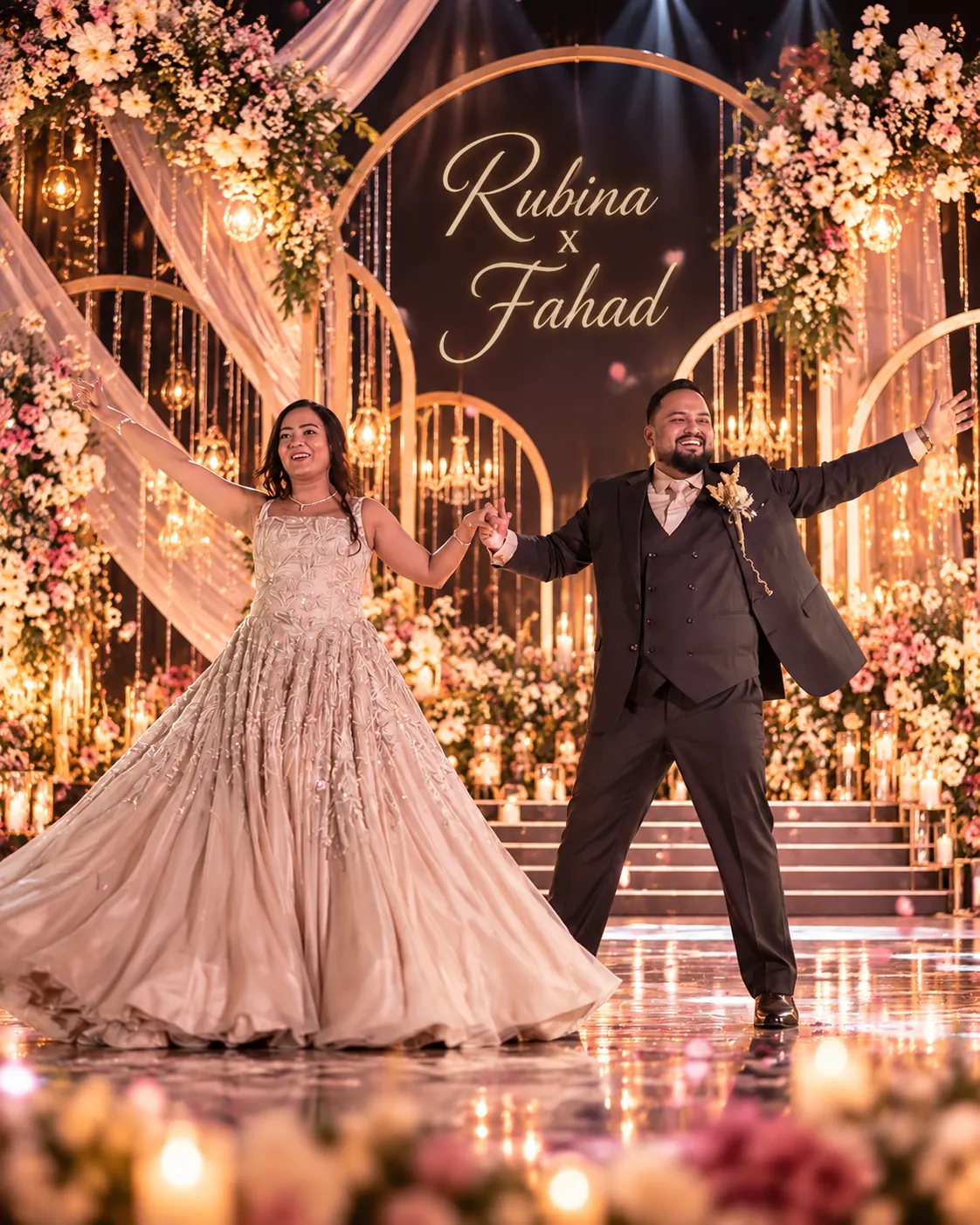 Rubina and Fahad